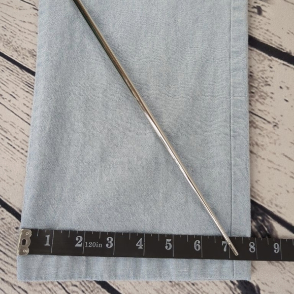 J. Crew drawstring elastic zipper casual pants with pockets light blue XL - Picture 12 of 12